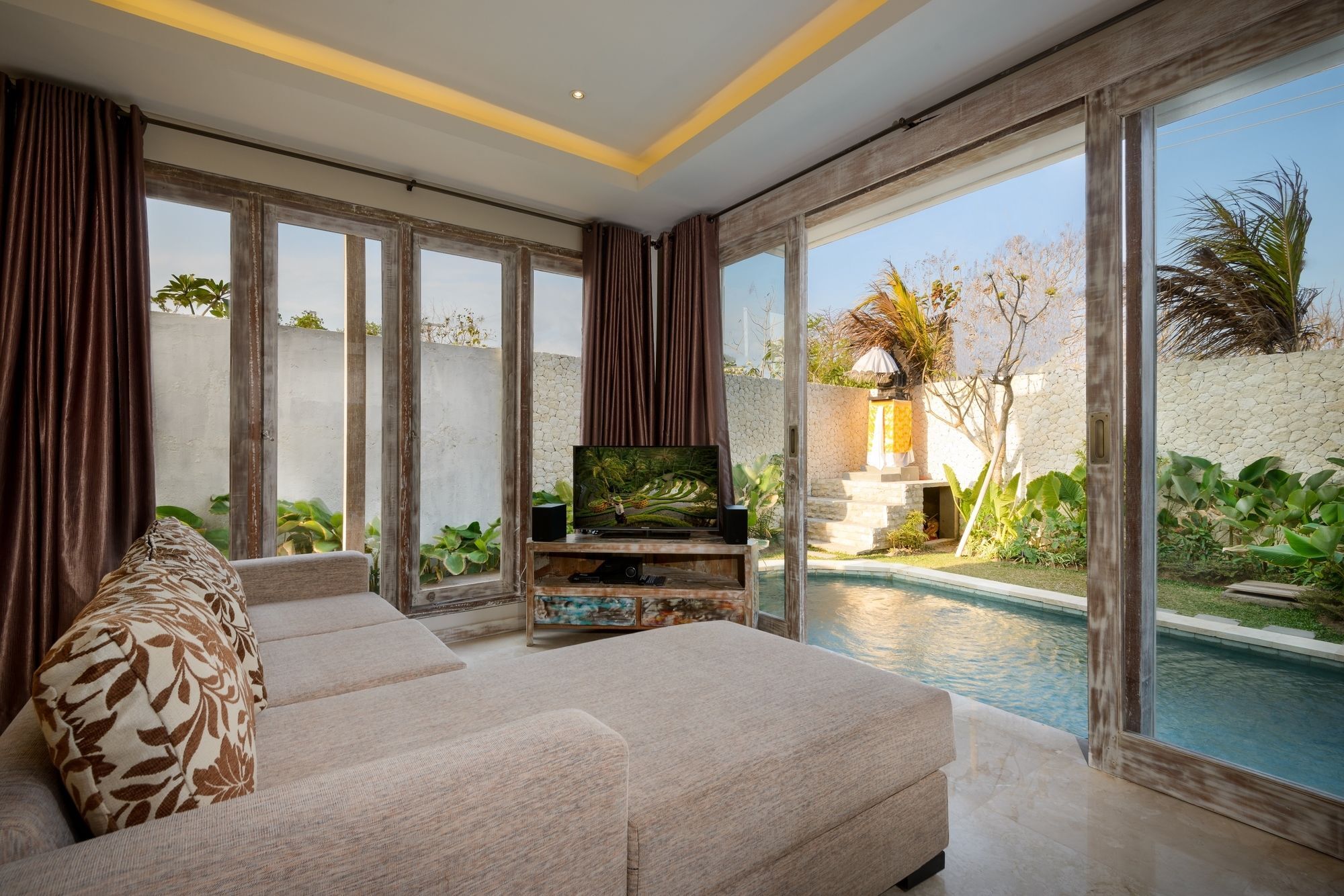 Adinda Balangan Beach Villa Джимбаран Экстерьер фото